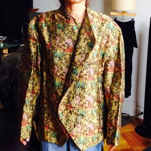 One of a kind golden vest